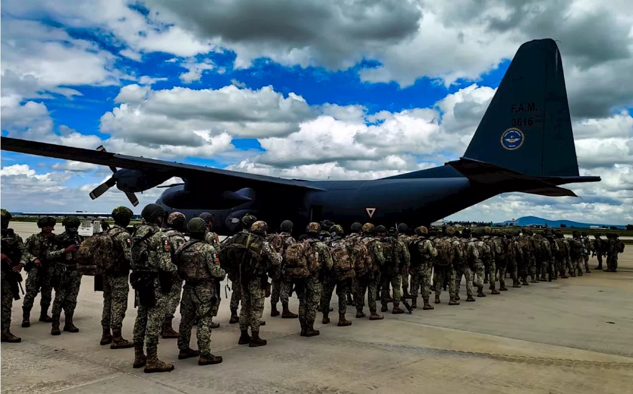 Envían a 90 elementos de fuerzas especiales para reforzar seguridad en Sinaloa