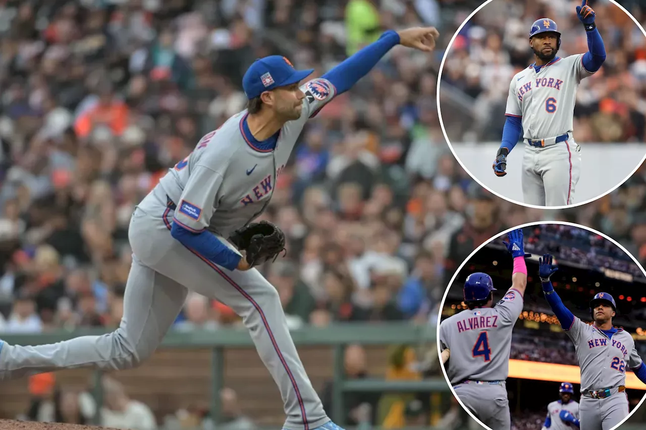 David Peterson's escape act edges Mets over Giants in sixth straight win