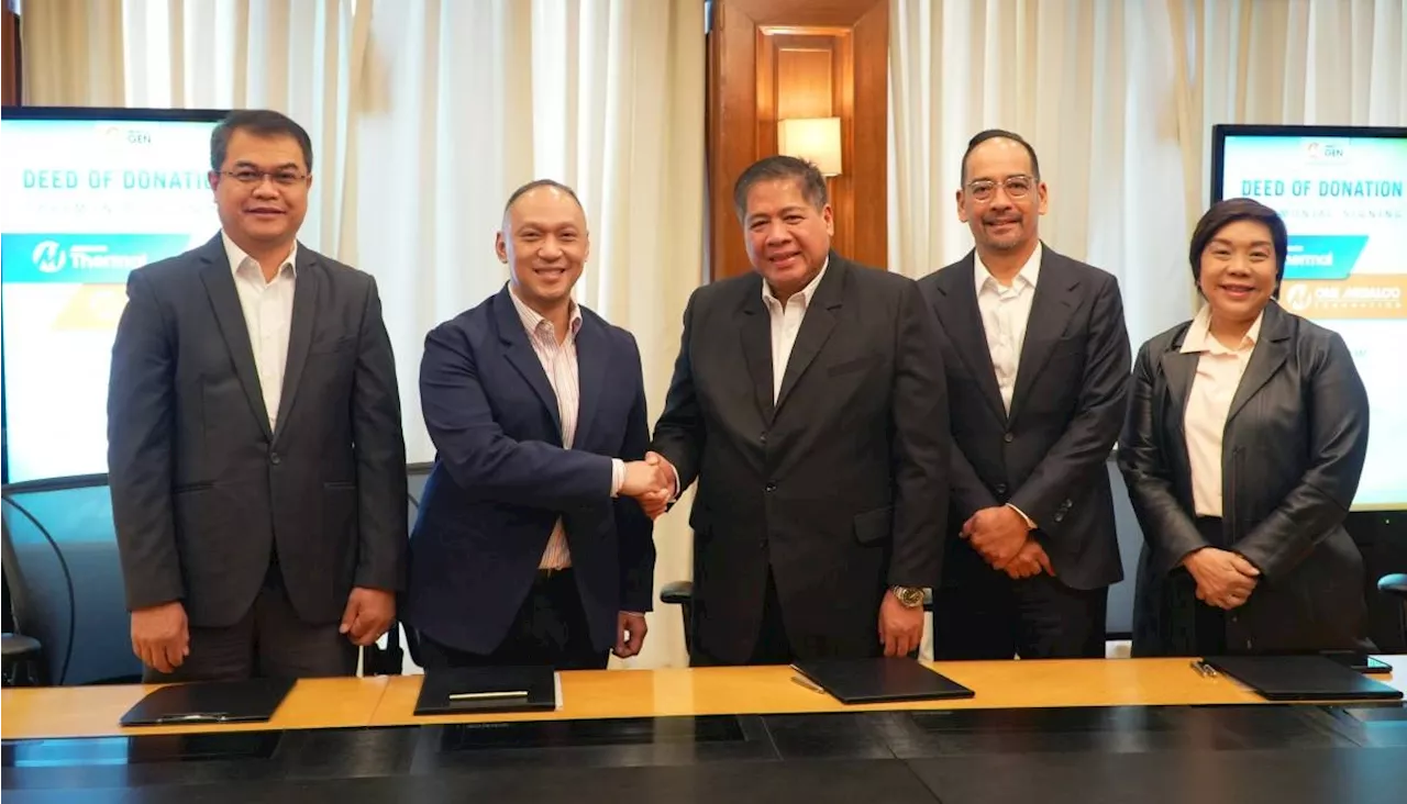 MGen, One Meralco Foundation ink P15M deed of donation for host communities