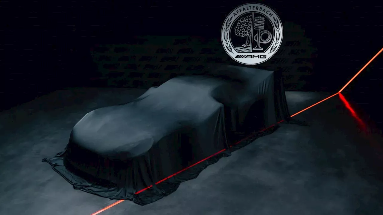 Mercedes-AMG gives a sneak peek of its future supercar
