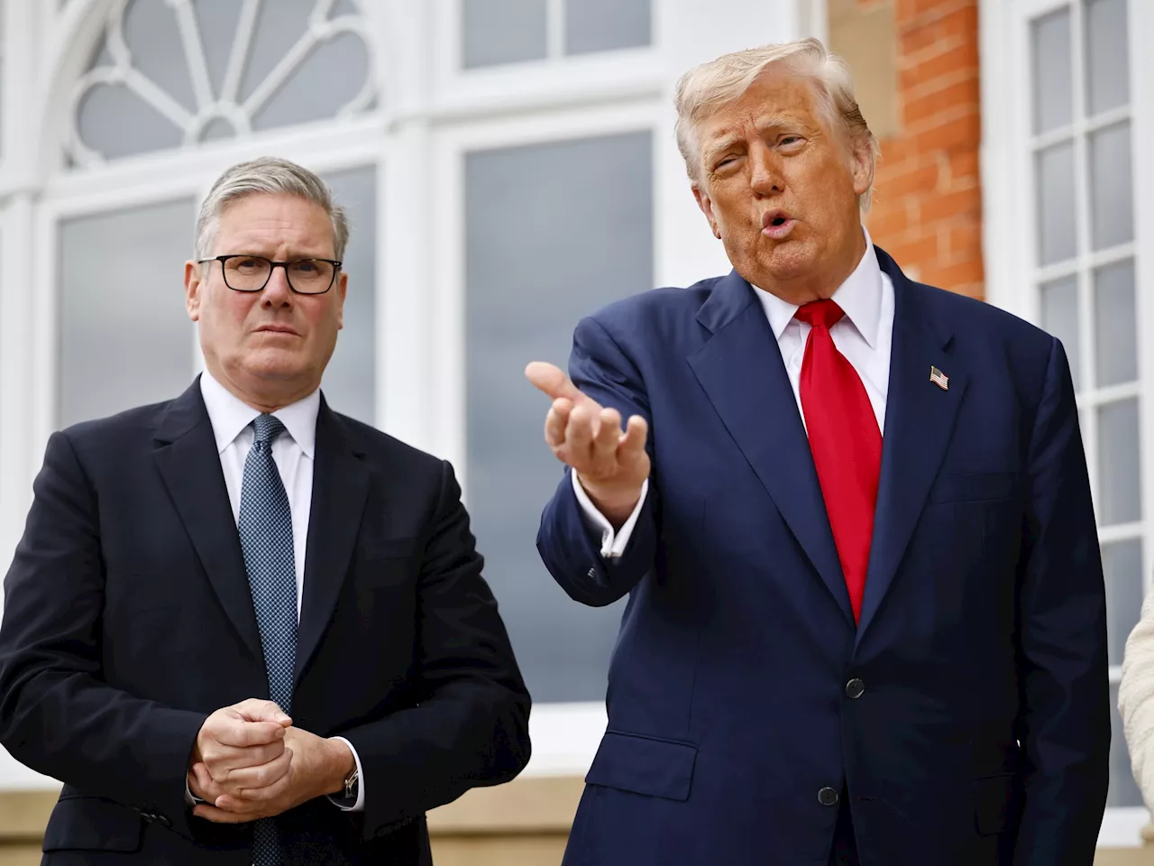 Trump con Starmer en Escocia: 'Hay verdadera hambruna en Gaza', afirma y urge a Netanyahu a enviar comida