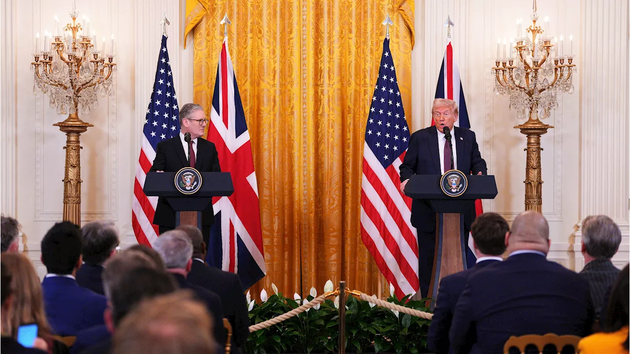 Trump se reúne com Starmer após acordo com União Europeia