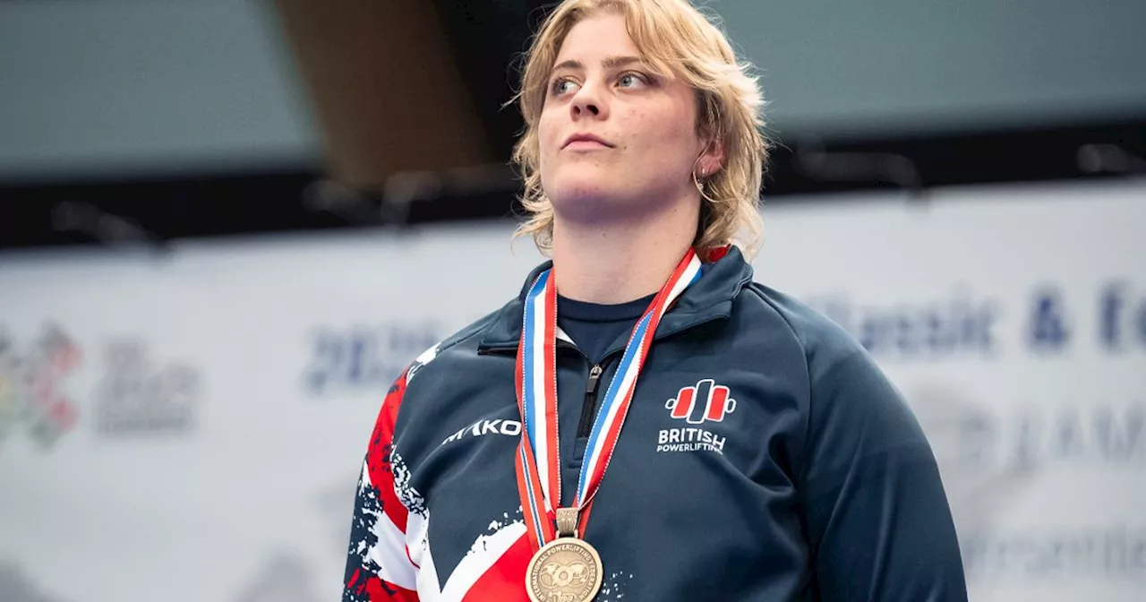 West Lothian athlete lifts it to another level and powers her way to podium finish