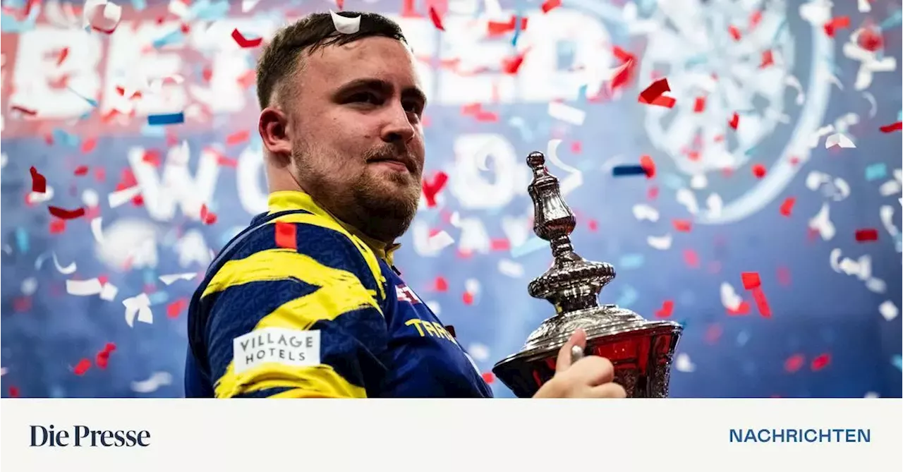 Darts-Überflieger Littler krönt sich zum World Matchplay-Sieger 