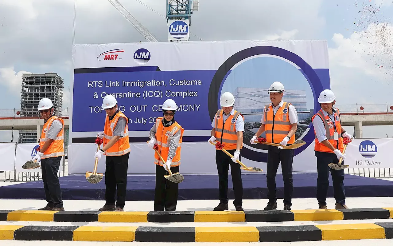 RTS Link’s immigration complex reaches major milestone