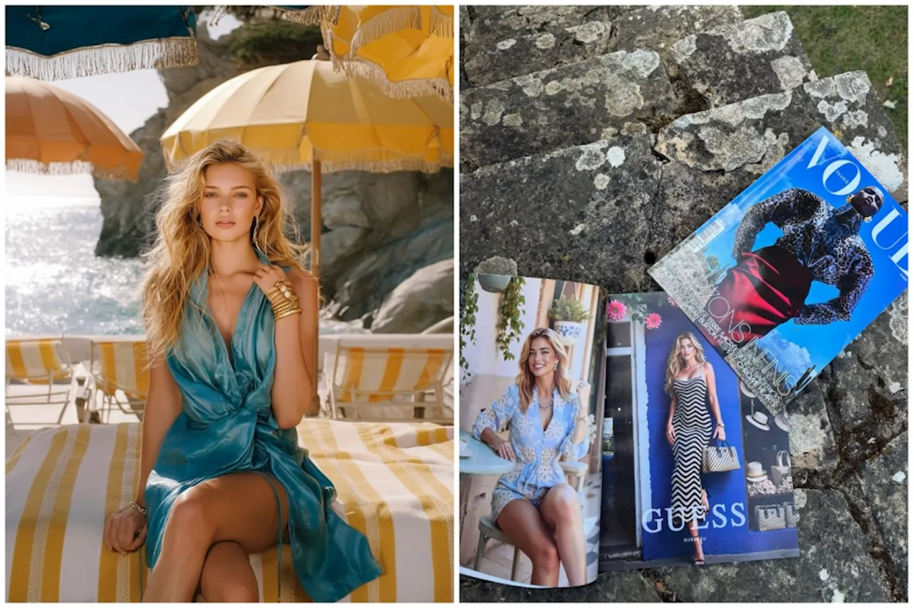 ‘Lazy and cheap’: Fashion mag Vogue under fire for debuting AI-generated model in print campaign (VIDEO)