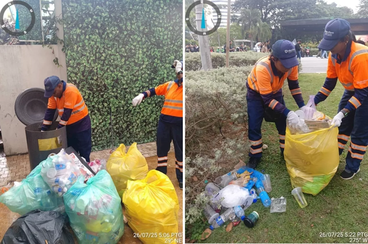 ‘Turun Anwar’ protesters left 20-tonne rubbish in KL? Nga defends claim, says numbers come from SWCorp