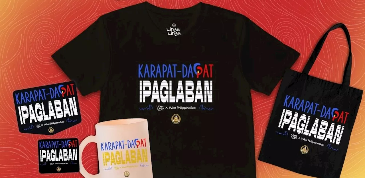 LOOK: Linya-Linya, AFP launch West Philippine Sea merch collection