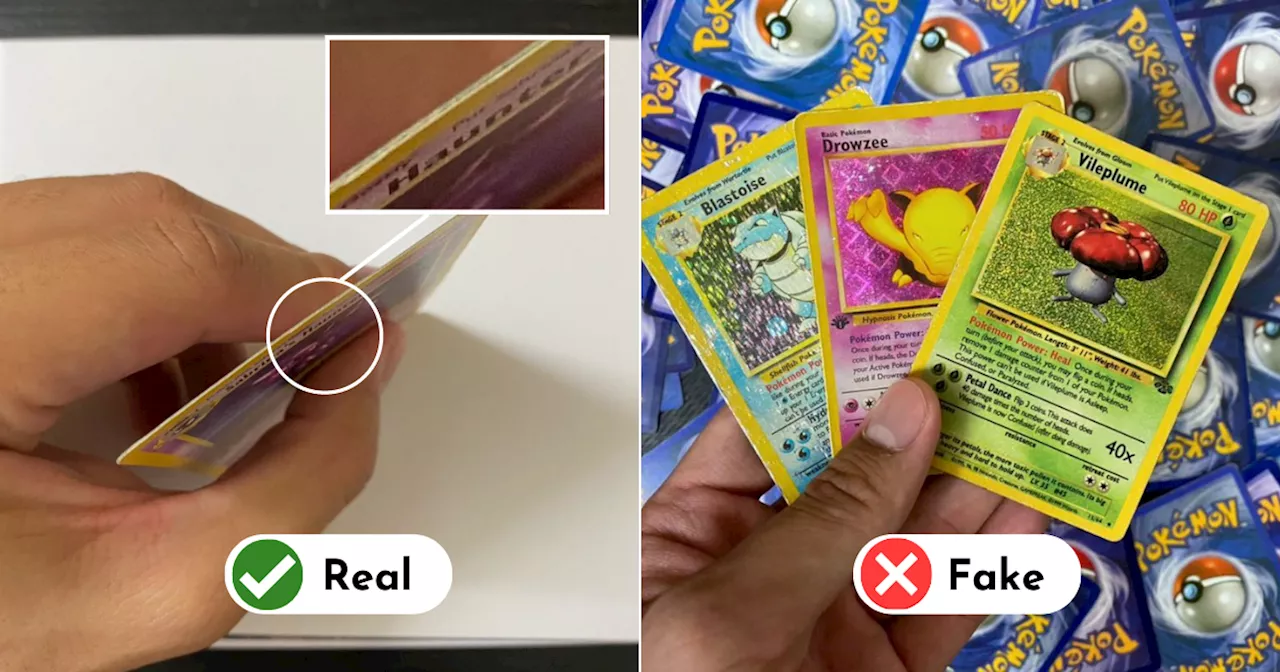 6 Easy Ways To Tell Whether Your Pokémon Cards Are Real Or Fake