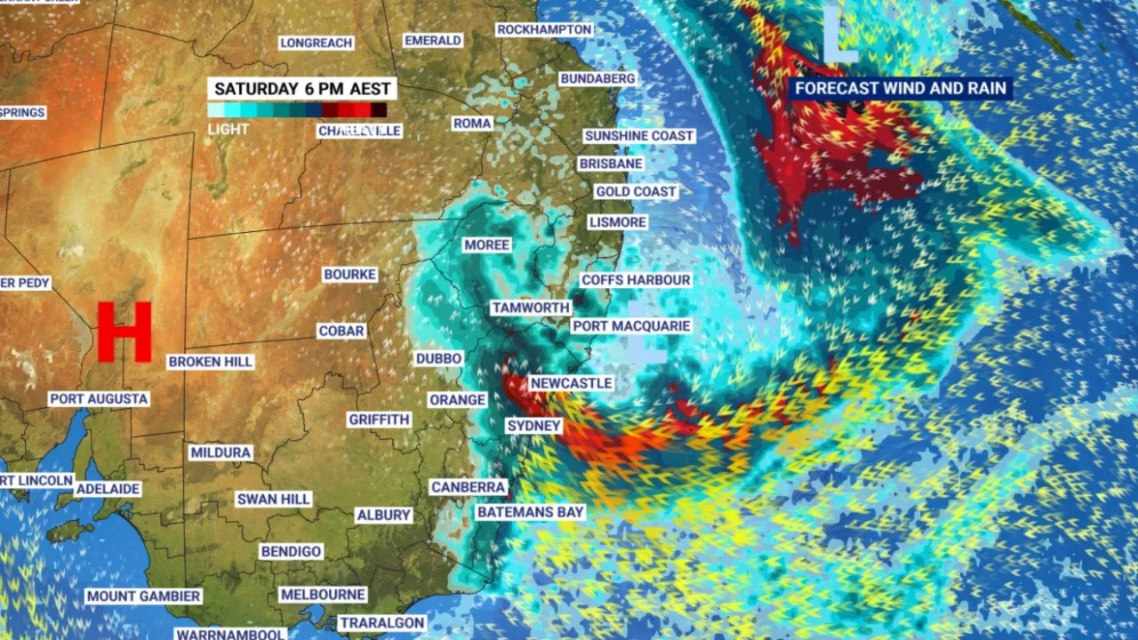 Wet and windy week for Australia with warnings issued