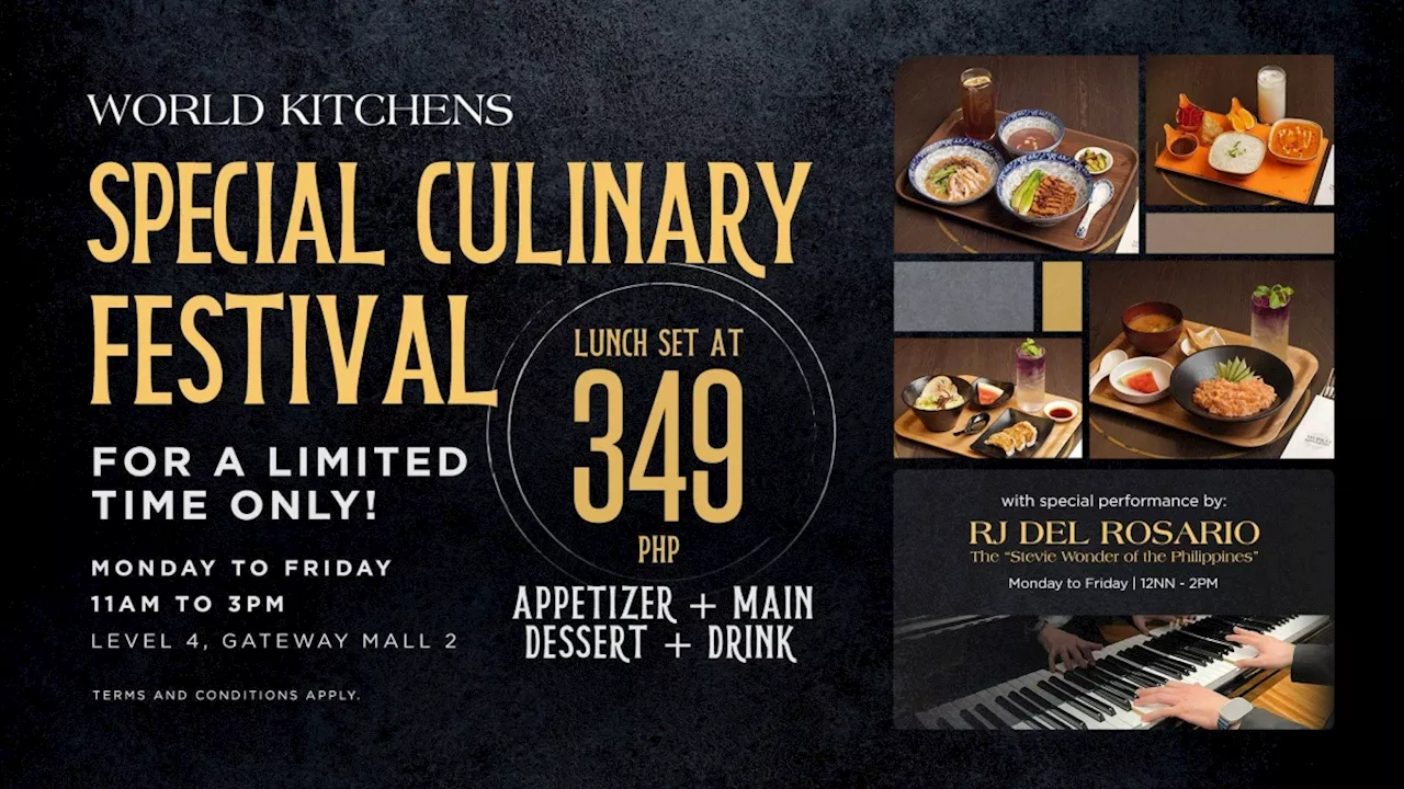 Araneta City World Kitchens redefines dining in culinary festival