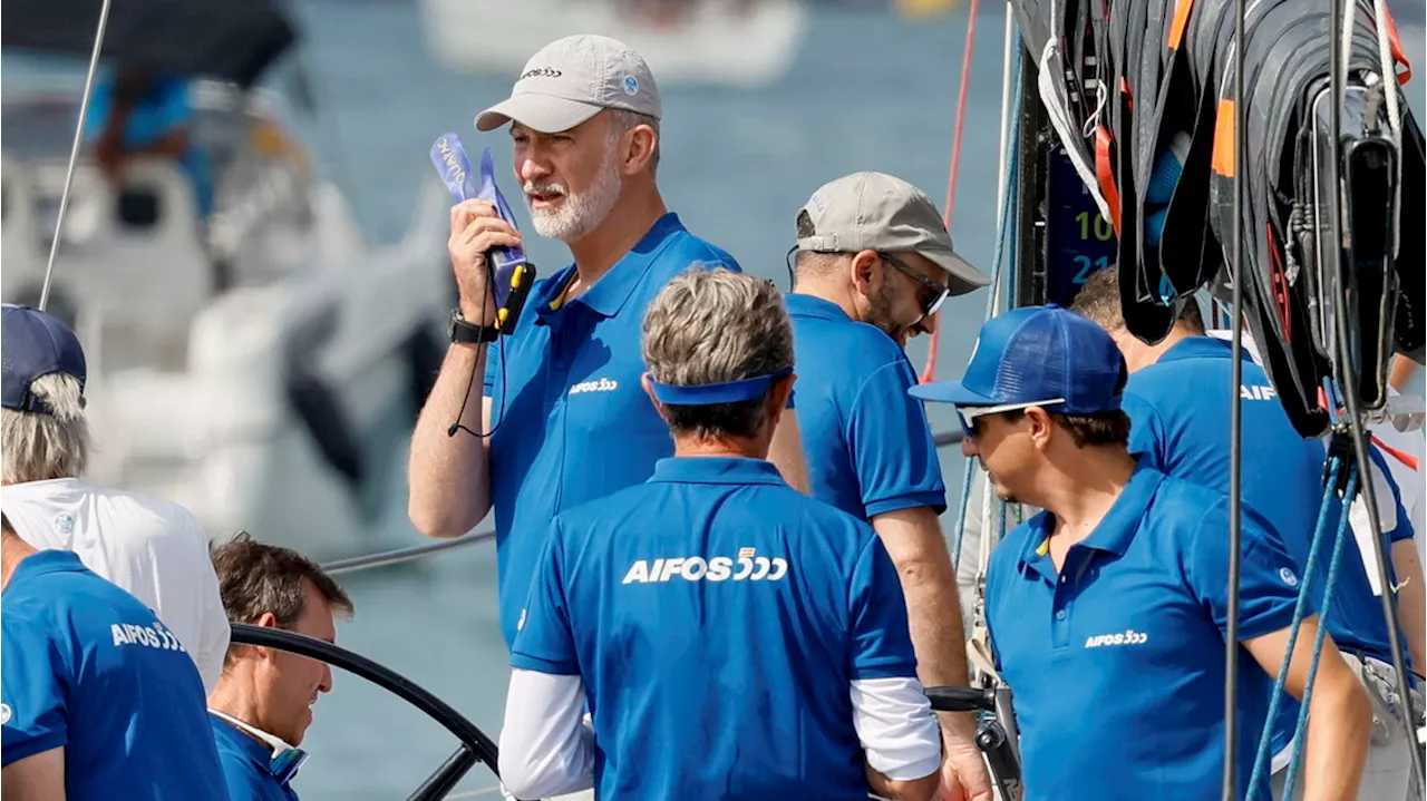 Il re spagnolo, Filippo VI partecipa alla King Sailing Cup