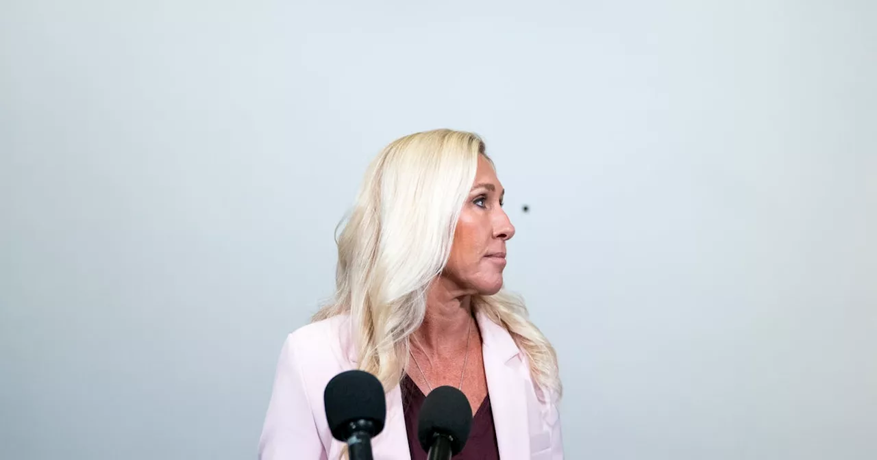 Marjorie Taylor Greene Is First GOP Member Of Congress To Call Gaza Crisis A 'Genocide'