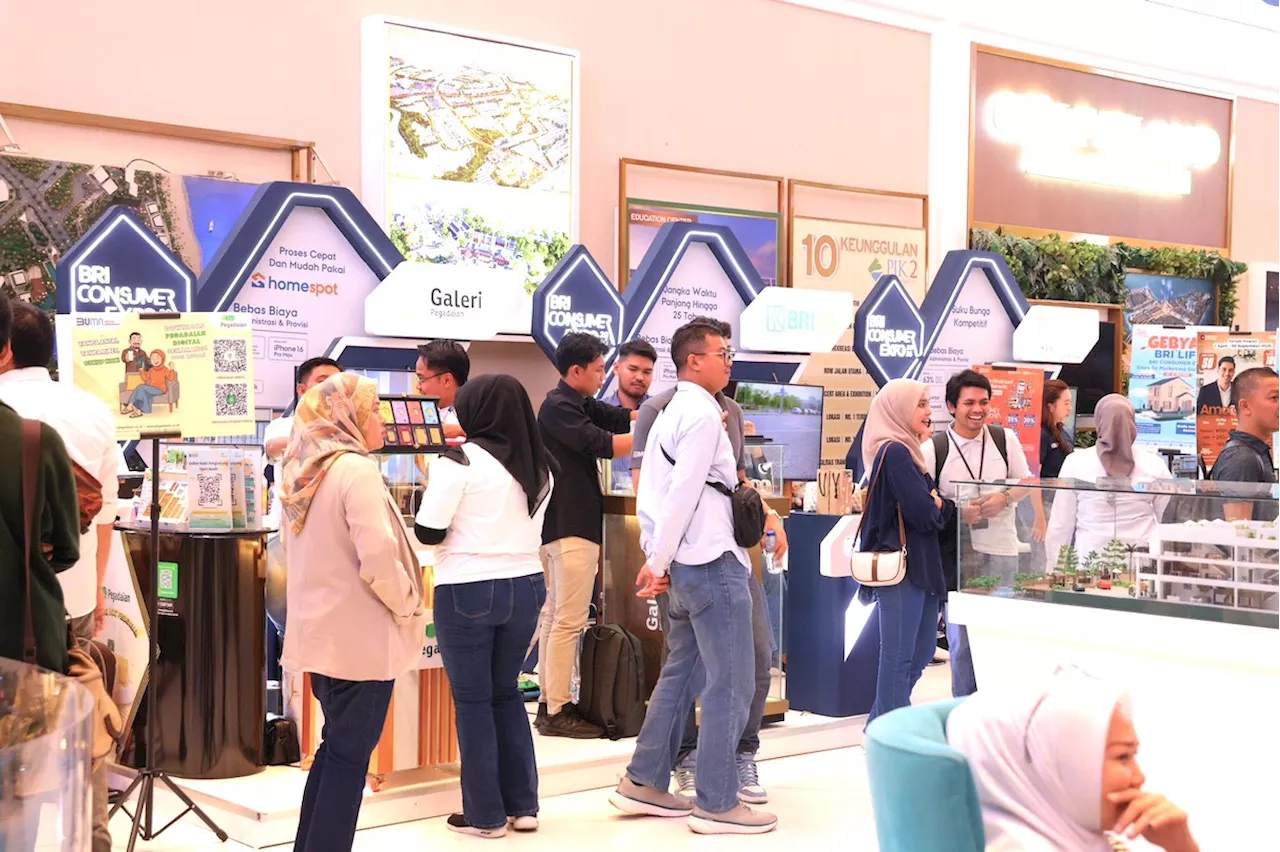 BRI Consumer Expo di Marketing Gallery PIK2 Sukses, Pemburu Hunian Tak Hanya Disuguhi Pemeran