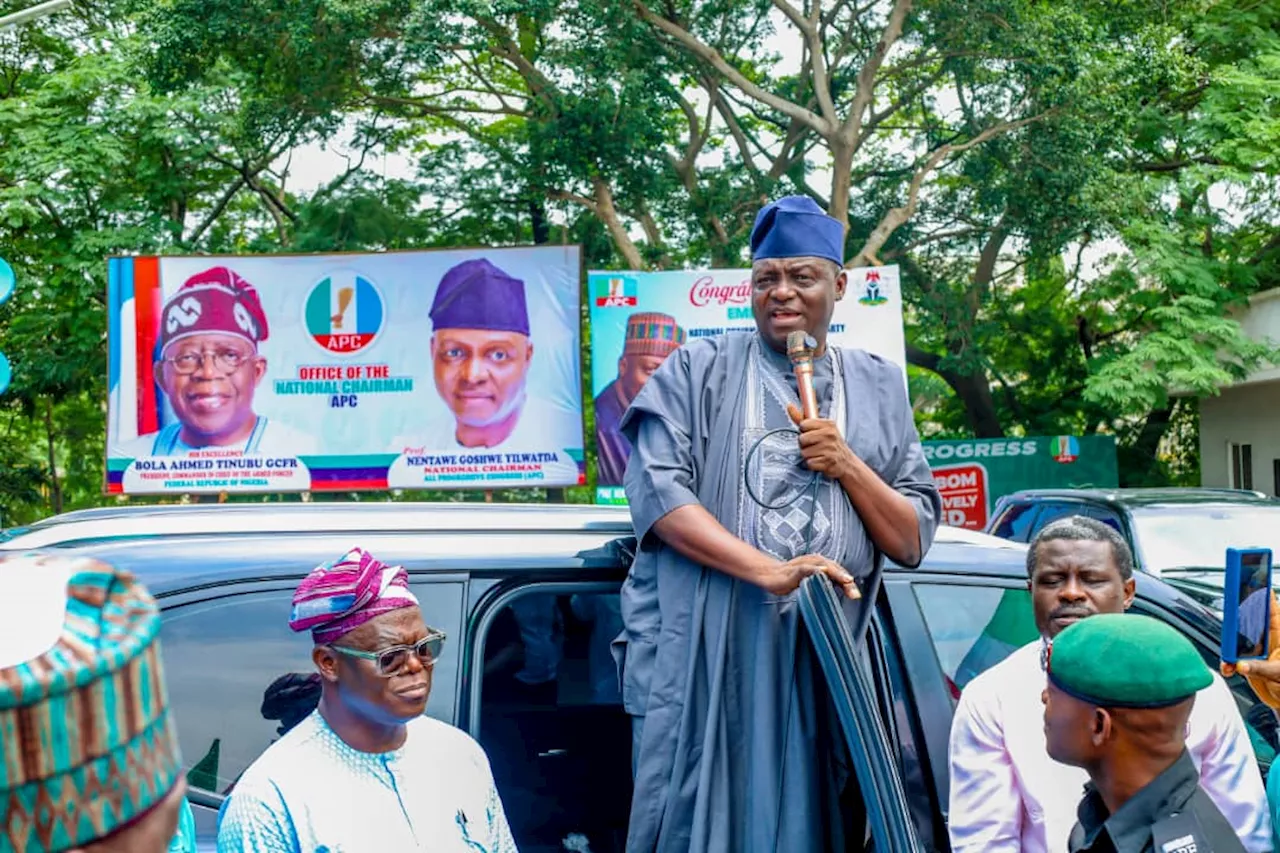 APC national chair tells ADC, PDP, others to shelve their ambitions of unseating Tinubu