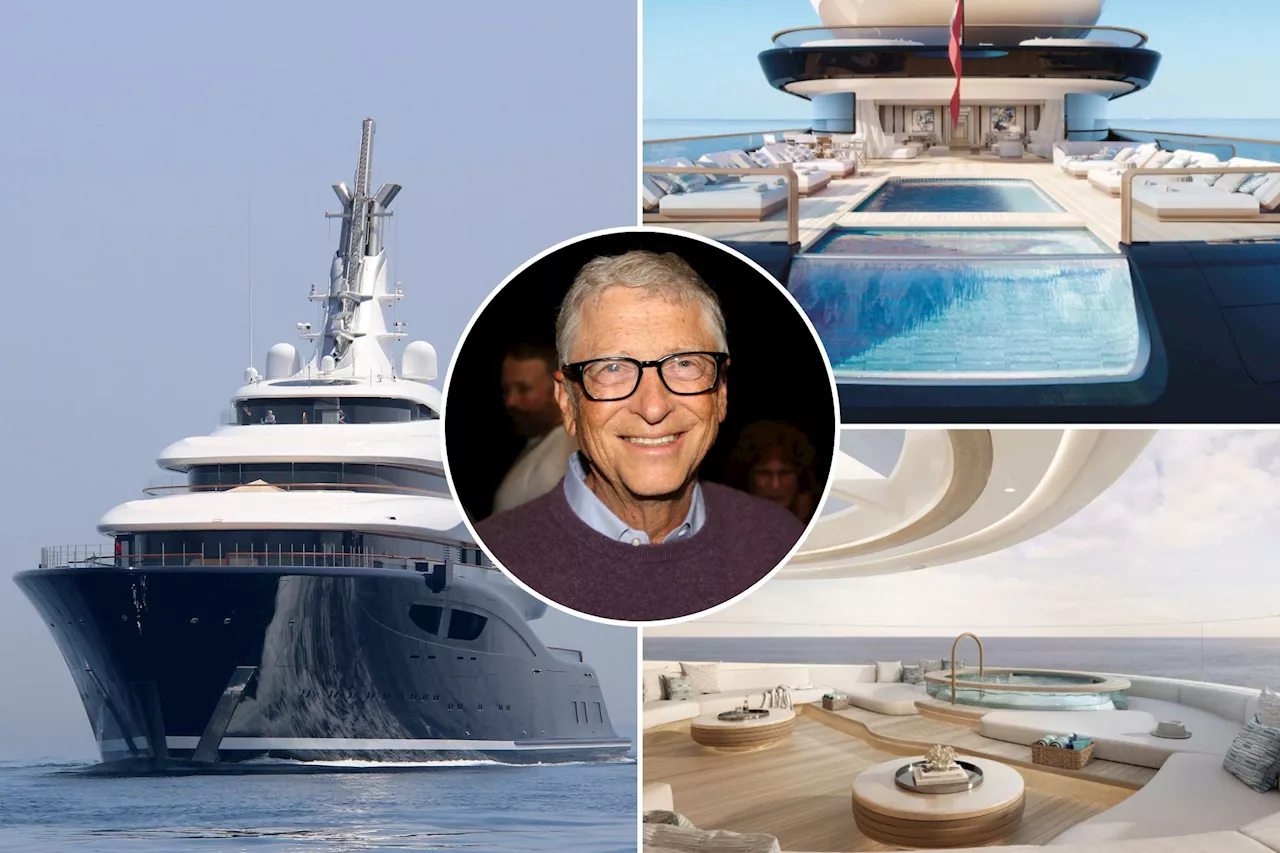 Bill Gates' secret ultra-luxury yacht to list for $645M -- and he's never set foot aboard