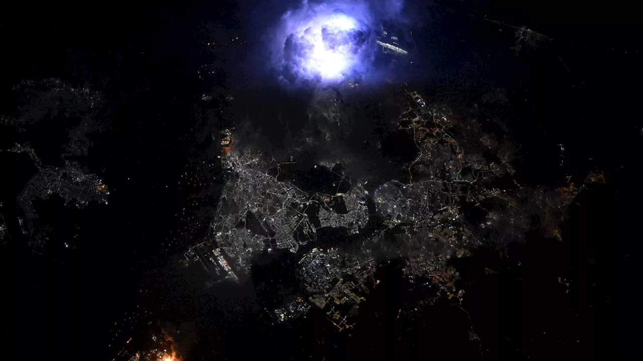 ISS astronauts spot lightning strike from space | Space photo of the day for July 29, 2025
