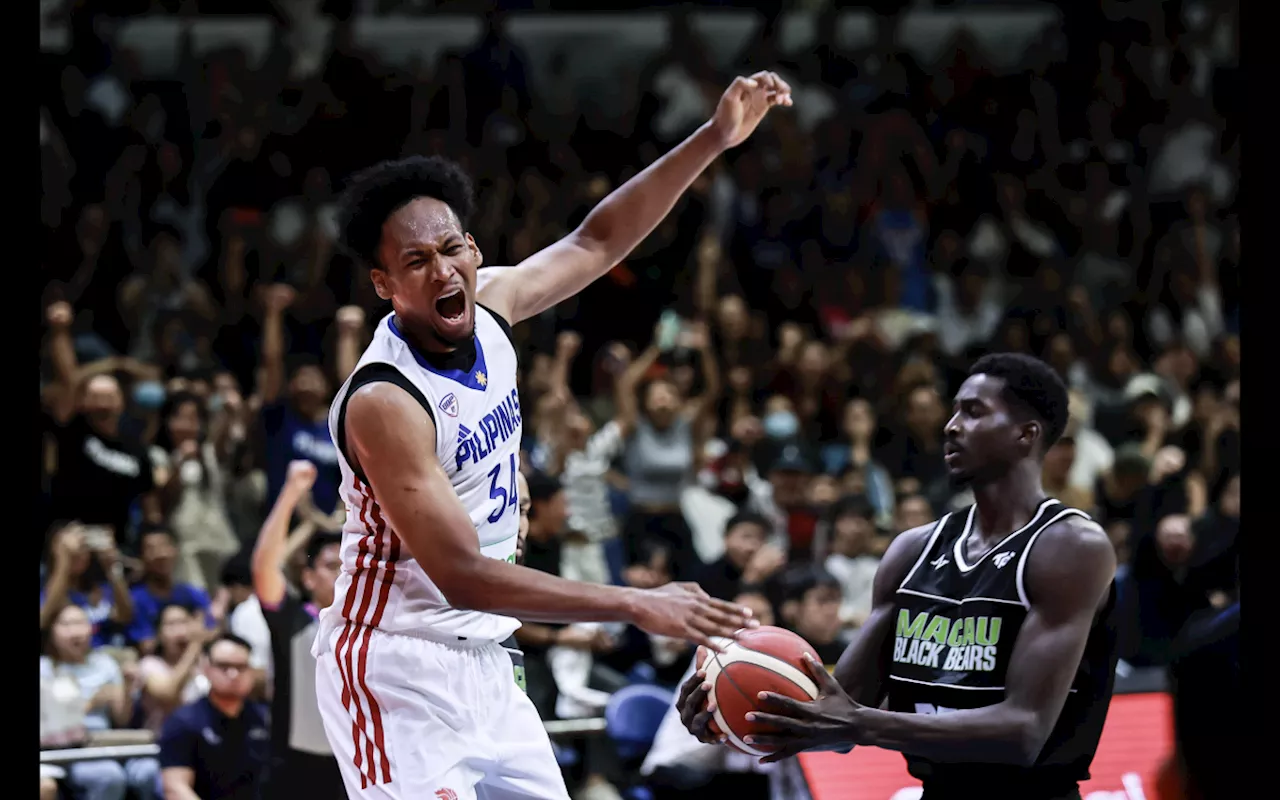 AJ Edu happy to put on a show in Gilas’ comeback win vs Macau