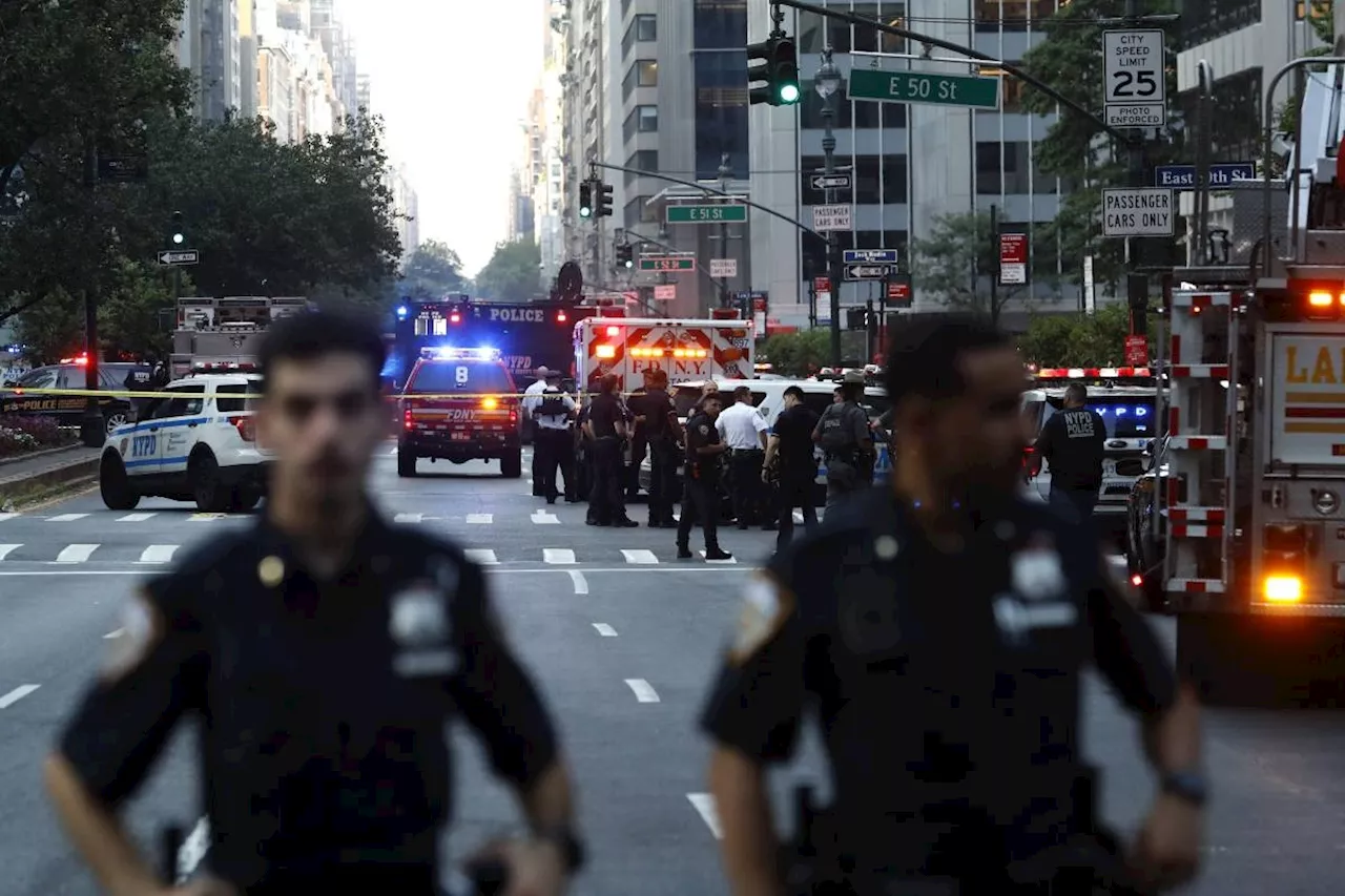 Gunman dead in New York after Midtown shooting — police