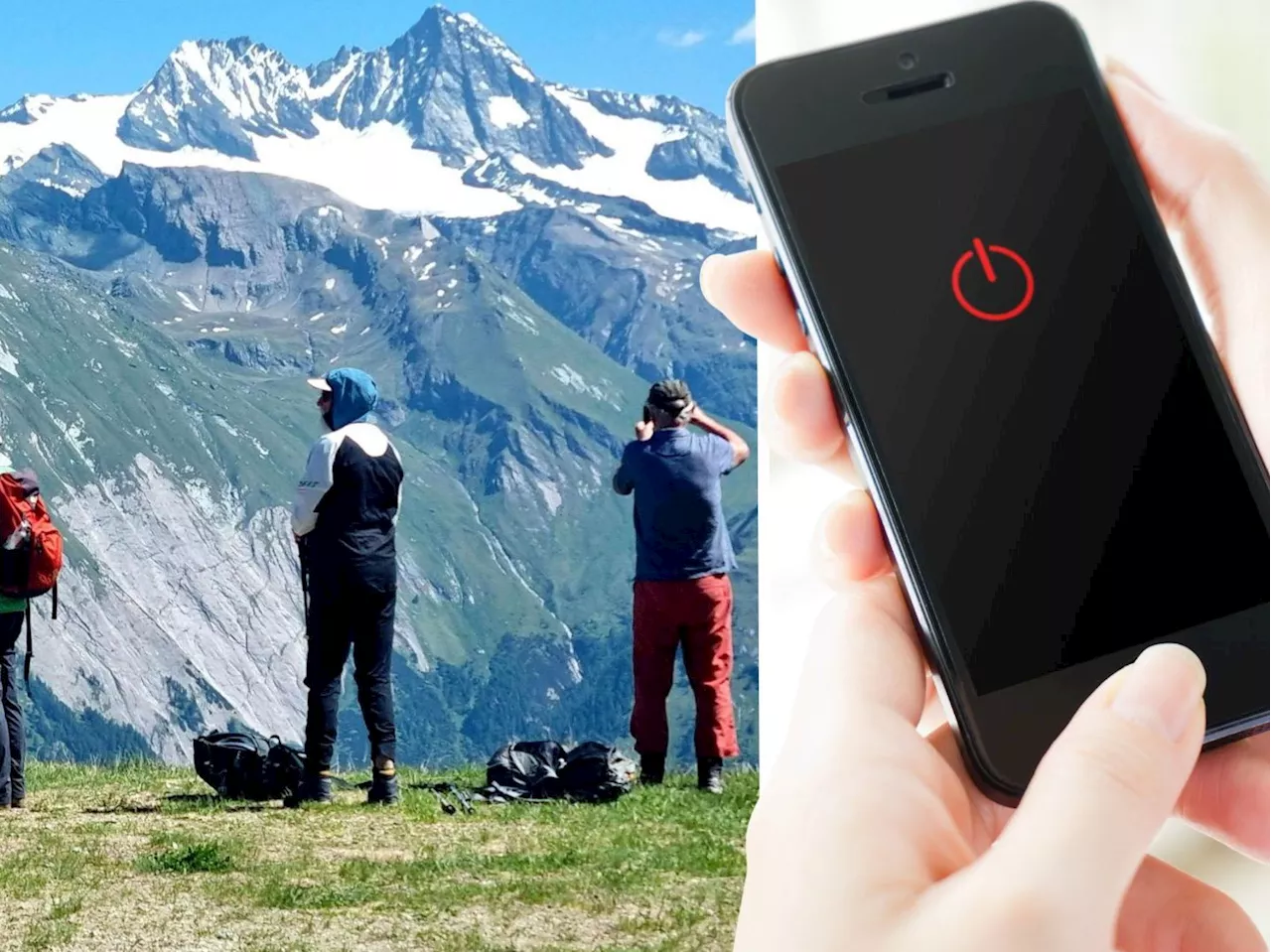Smartphone-Nutzung in alpinen Notlagen