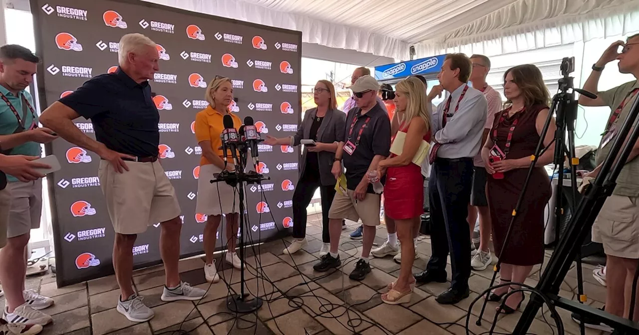 'We're gonna have the groundbreaking.' Browns owners confident Brook Park stadium is a go
