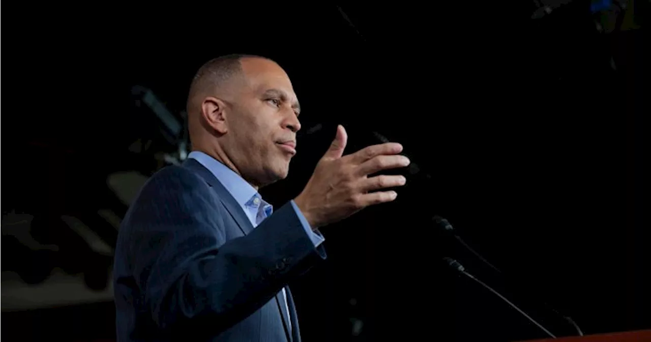 Hakeem Jeffries breaks speech record in bid to delay Trump’s megabill vote