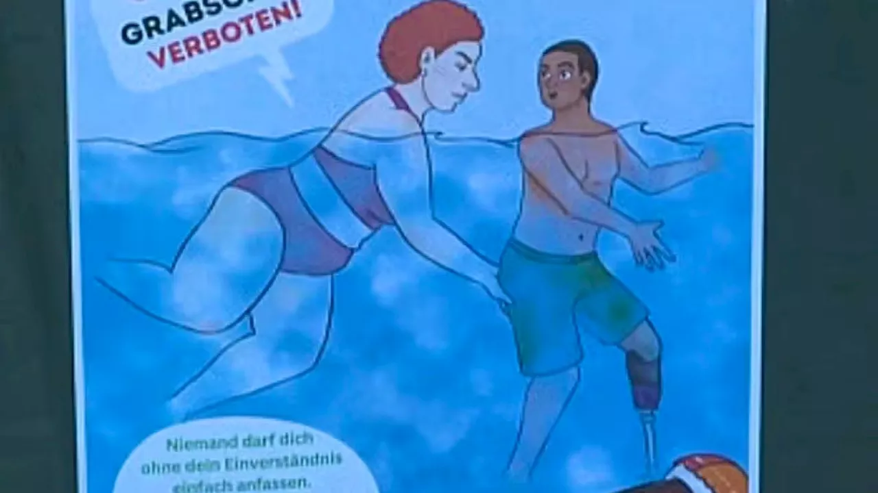  Frau begrapscht Bub – Plakat sorgt für Empörung