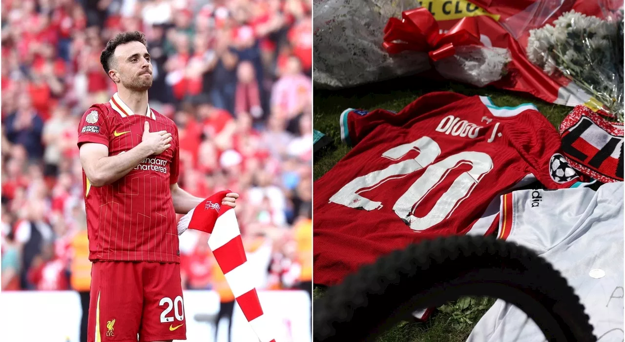 Diogo Jota, il Liverpool conferma che la maglia numero 20 sarà ritirata in memoria del portoghese