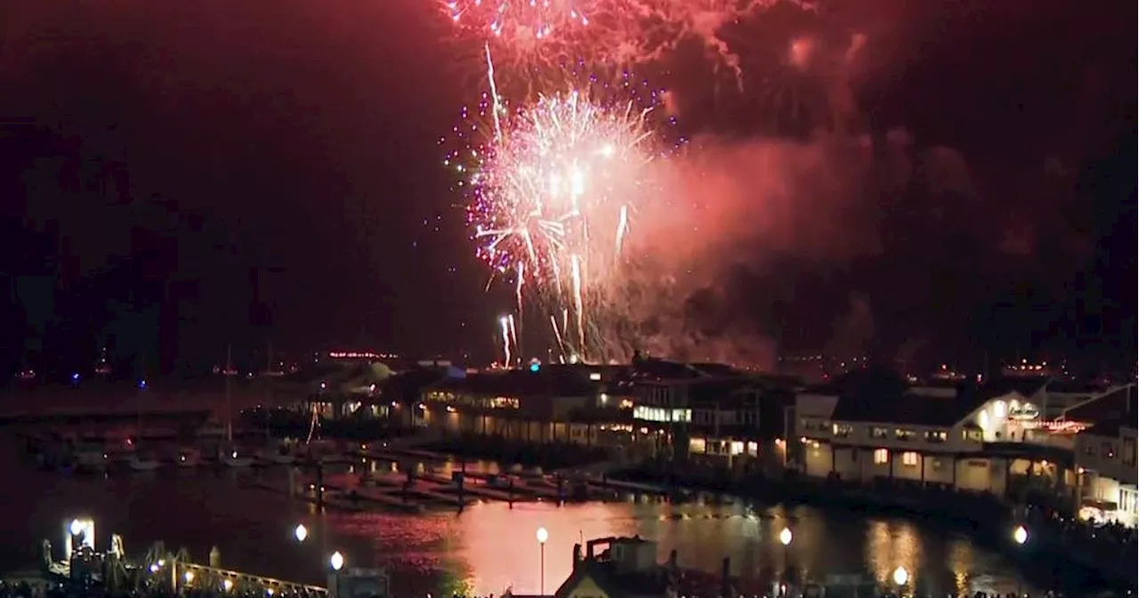 Where to find July 4th 2025 fireworks shows and activities in San Francisco Bay Area