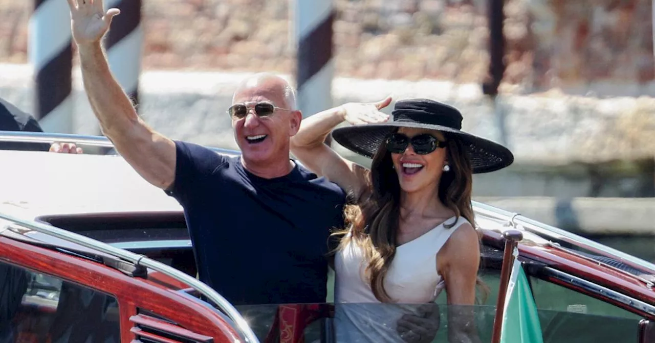 Während Hochzeit wurde scheinbar Kleid von Jeff Bezos' Ehefrau gestohlen