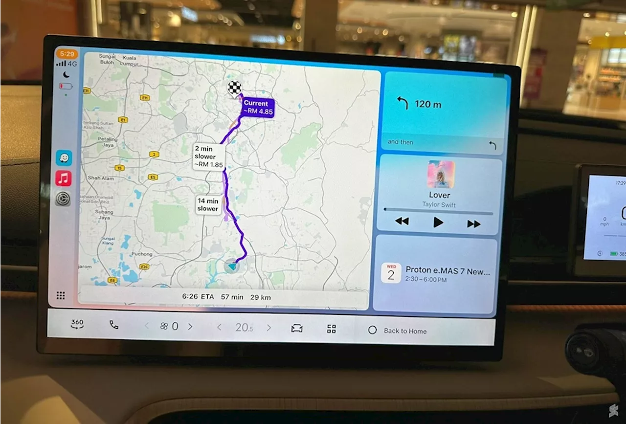 Proton e.MAS 7 gets Apple CarPlay, new sounds and smarter features in July 21 update