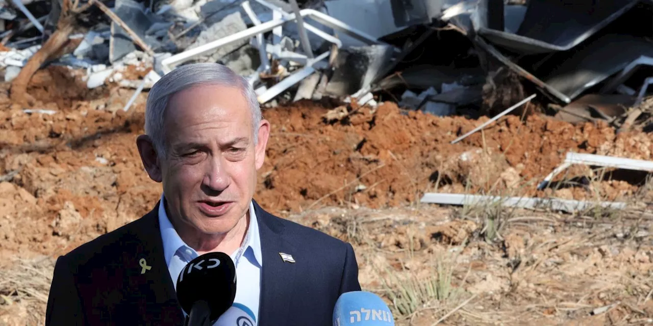 Netanjahu besucht erstmals von Hamas-Massaker betroffenen Kibbuz