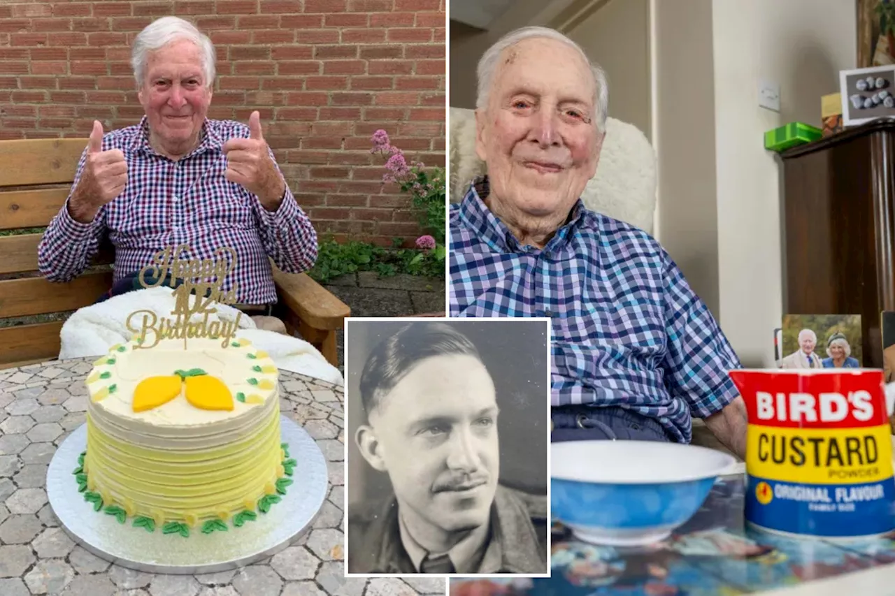 106-year-old WWII veteran shares his secret to long life: 'I eat it every day'