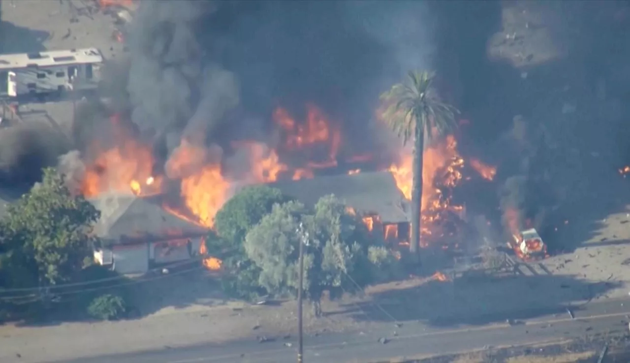 7 people missing after fireworks warehouse explodes in California