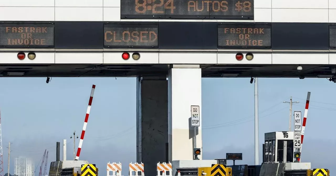 What's up with that broken Bay Bridge toll lane?