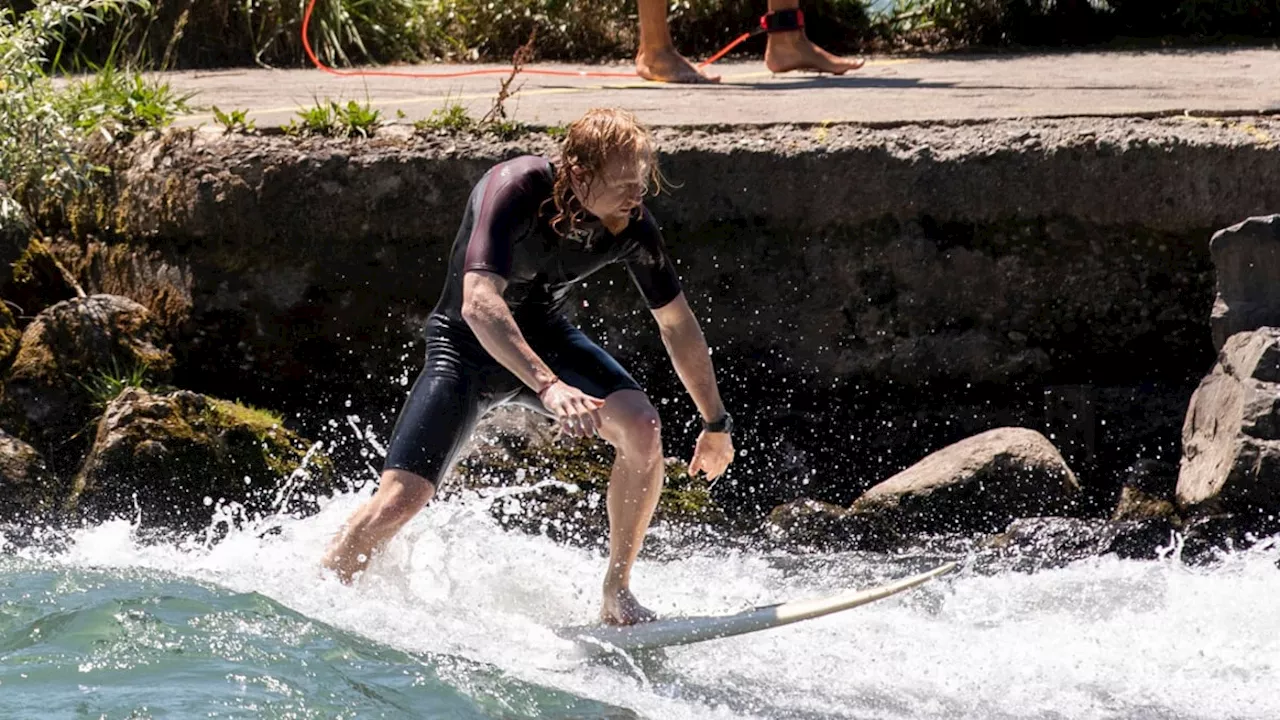 Verschmutztes Wasser in Bremgarten: Reuss-Surfer müssen mit Magen-Darm rechnen