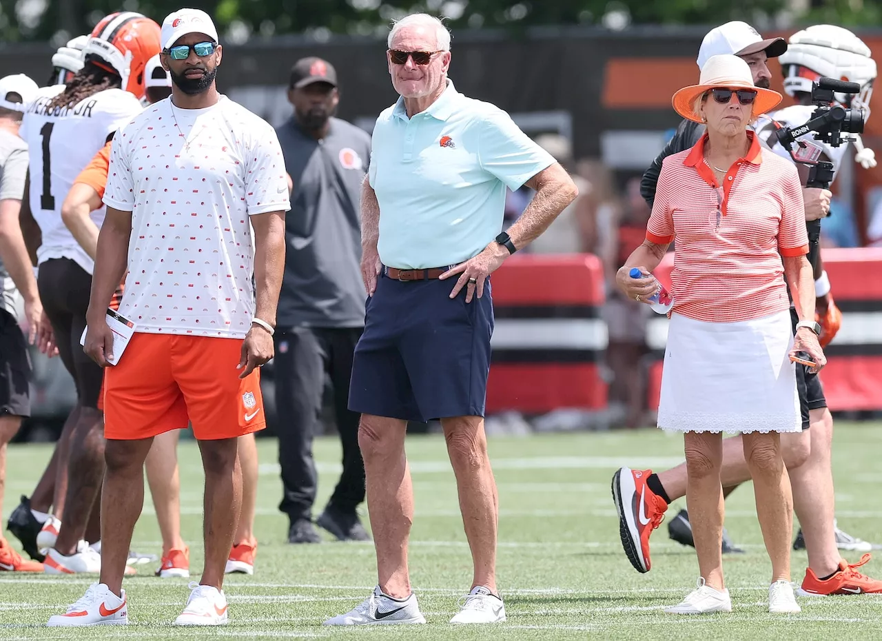 Dee and Jimmy Haslam on the stadium, the quarterback dilemma, Quinshon Judkins, and more: Transcript