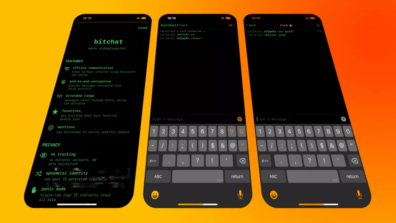 Nach Bugfix: Bitchat Mesh von Jack Dorsey nun im App Store