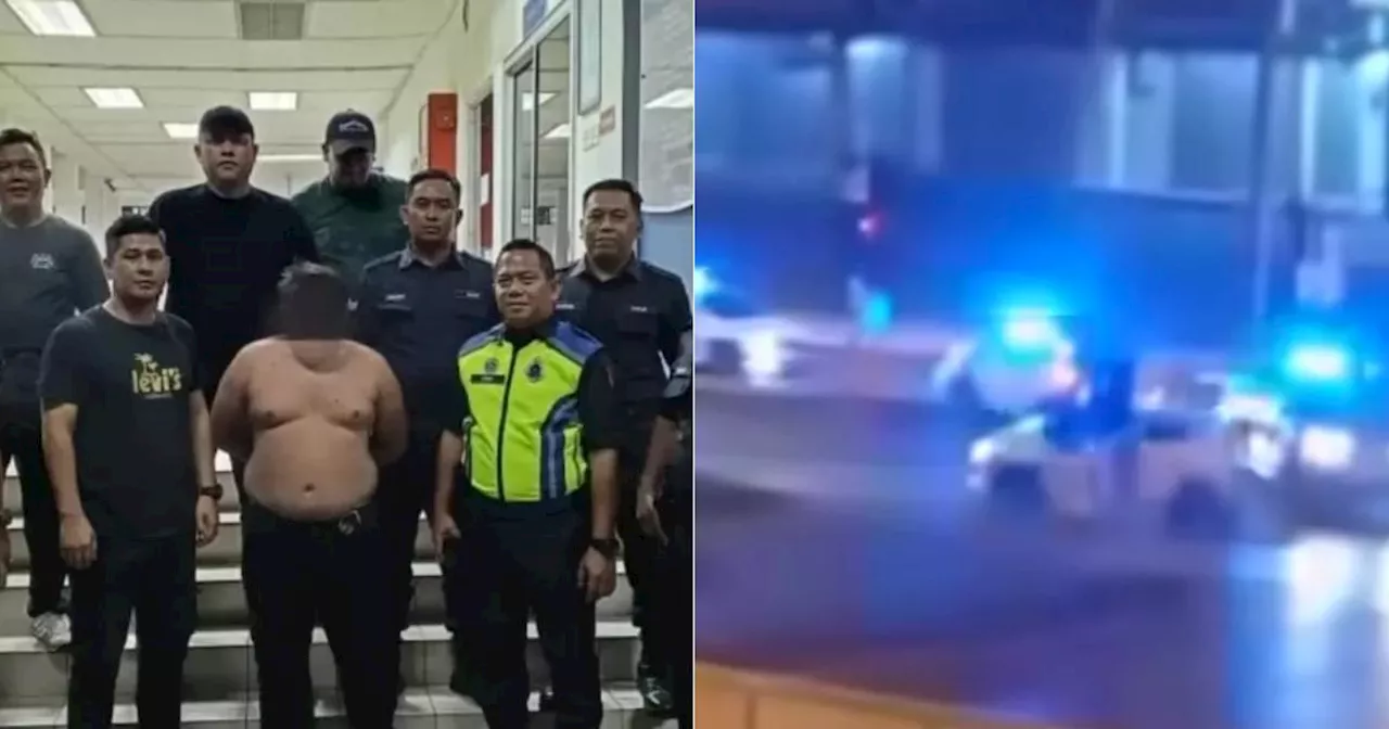 Video Shows Multiple Police Cars Chasing Man Across Kuching In Wild One-Hour Pursuit
