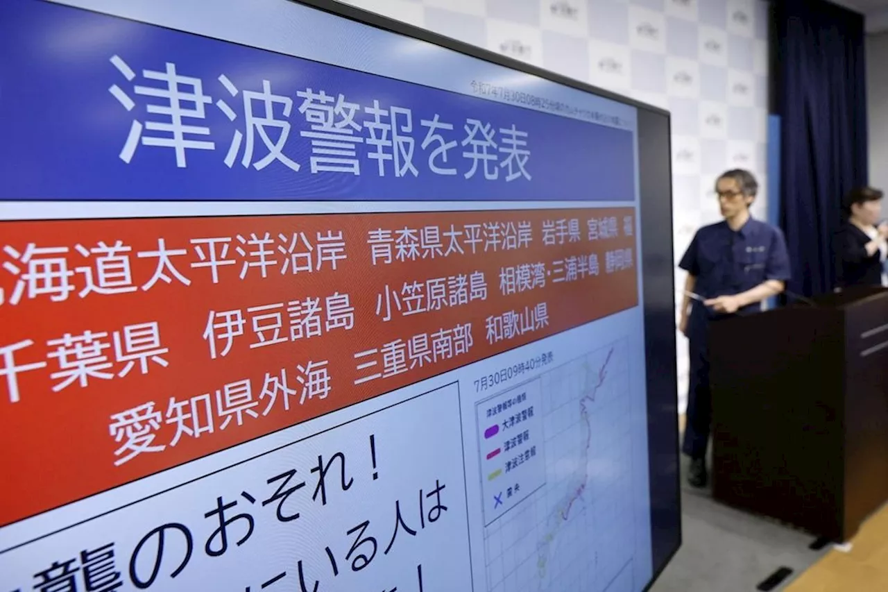 Malaysians in Japan urged to stay alert following tsunami warning