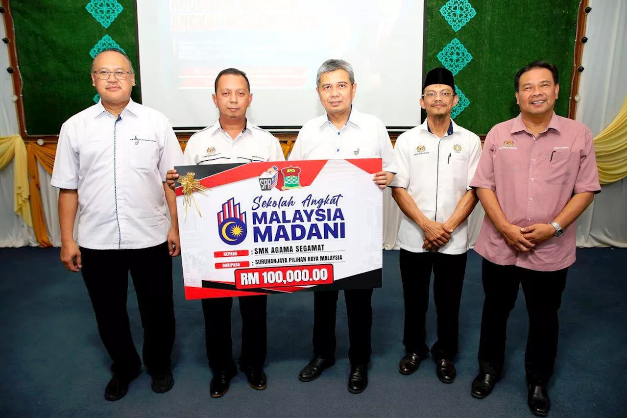 EC allocates RM100,000 to SMKA Segamat under MADANI school programme