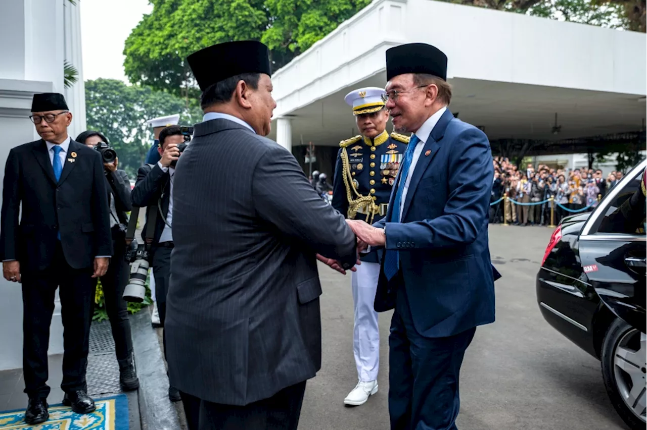 Anwar thanks Prabowo for Indonesia’s support in Asean, calls for unity amid rising regional tensions
