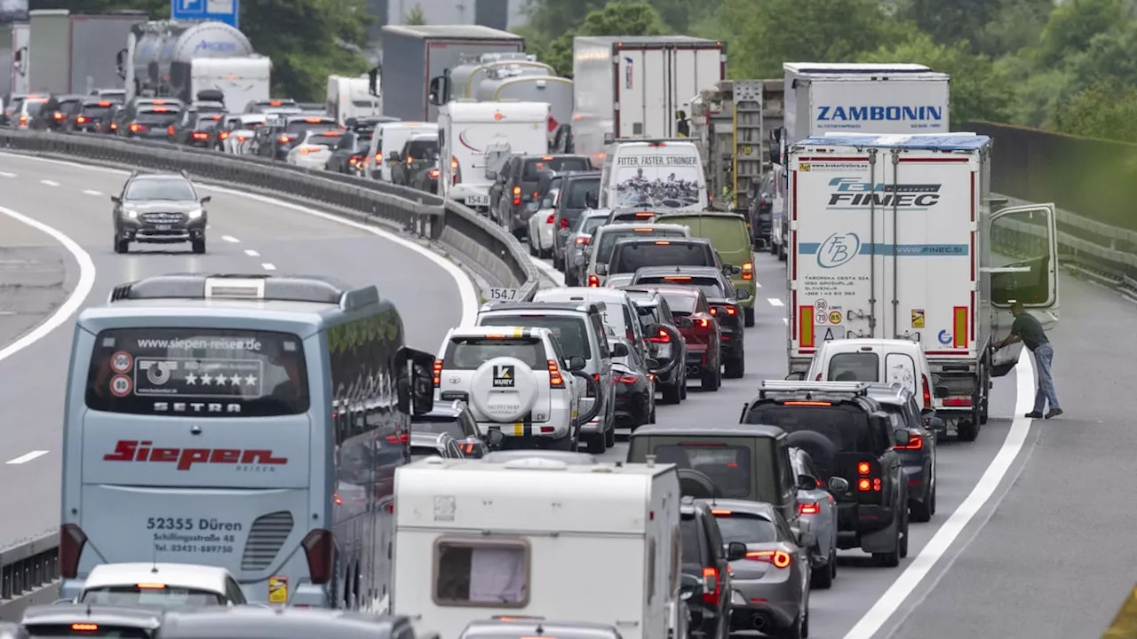 Gotthard: Strassentunnel wegen Lastwagenbrand gesperrt