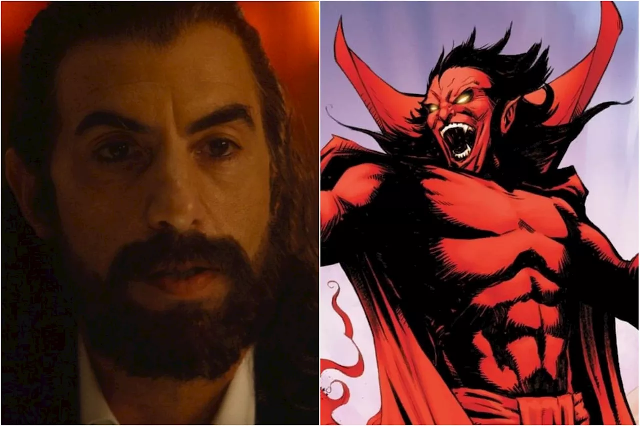 Sacha Baron Cohen’s Mephisto Gets a Demonic New Look in MCU Fan Art