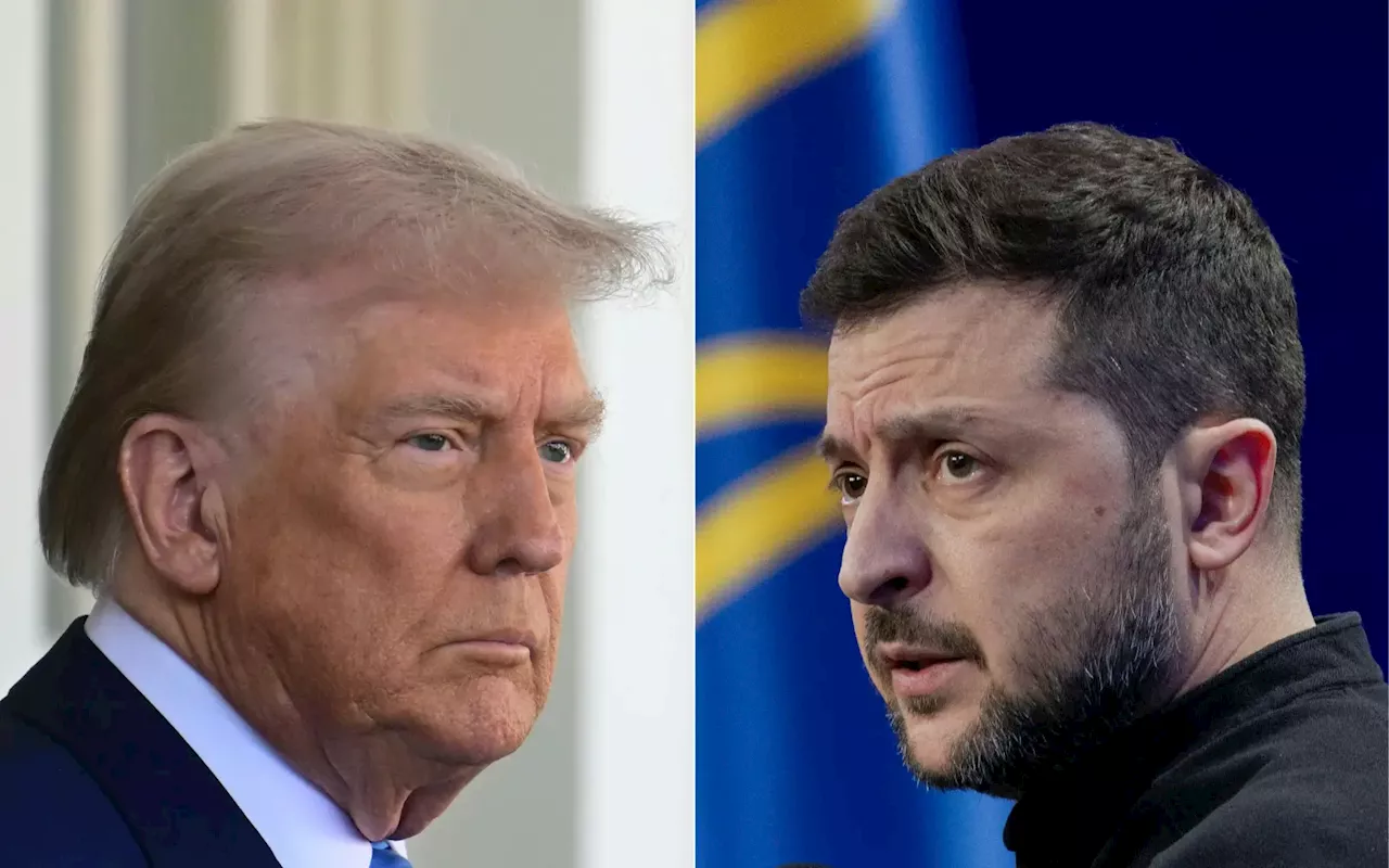 Trump, Zelensky discuss weapons and escalating Russian strikes
