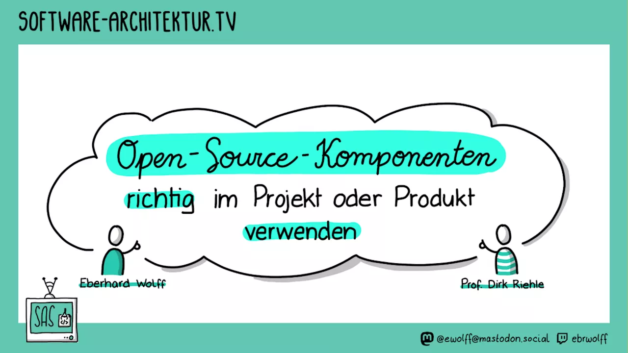 software-architektur.tv: Open-Source-Komponenten rechtssicher verwenden