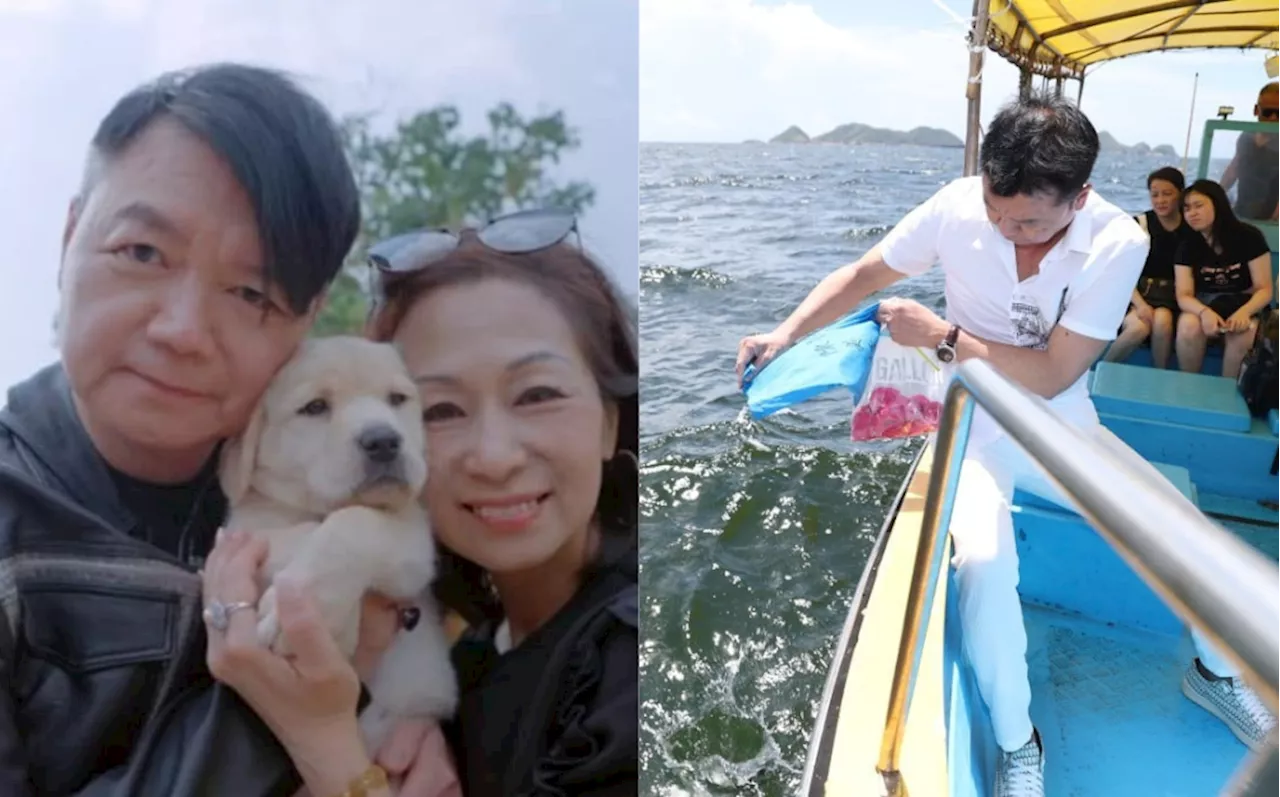 HK Actor Ai Wai Bids Final Farewell To Late Wife By Scattering Her Ashes At Sea