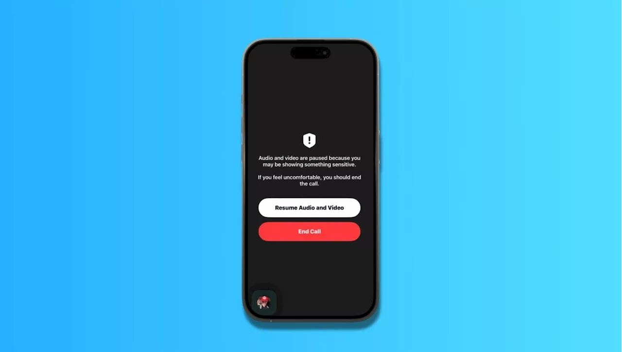 FaceTime su iOS 26 bloccherà le chiamate se qualcuno inizia a spogliarsi