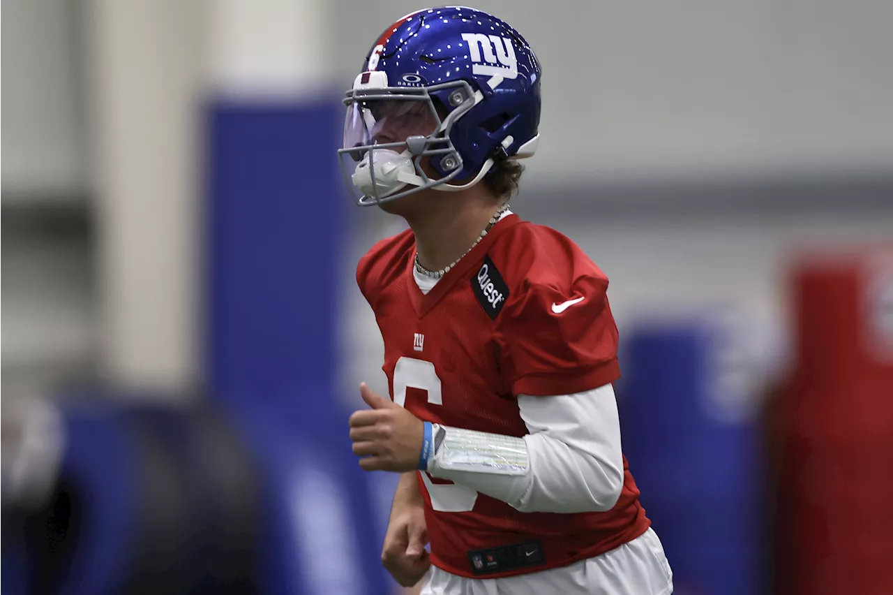 NY Giants Standout Gushes Over Rookie QB Jaxson Dart