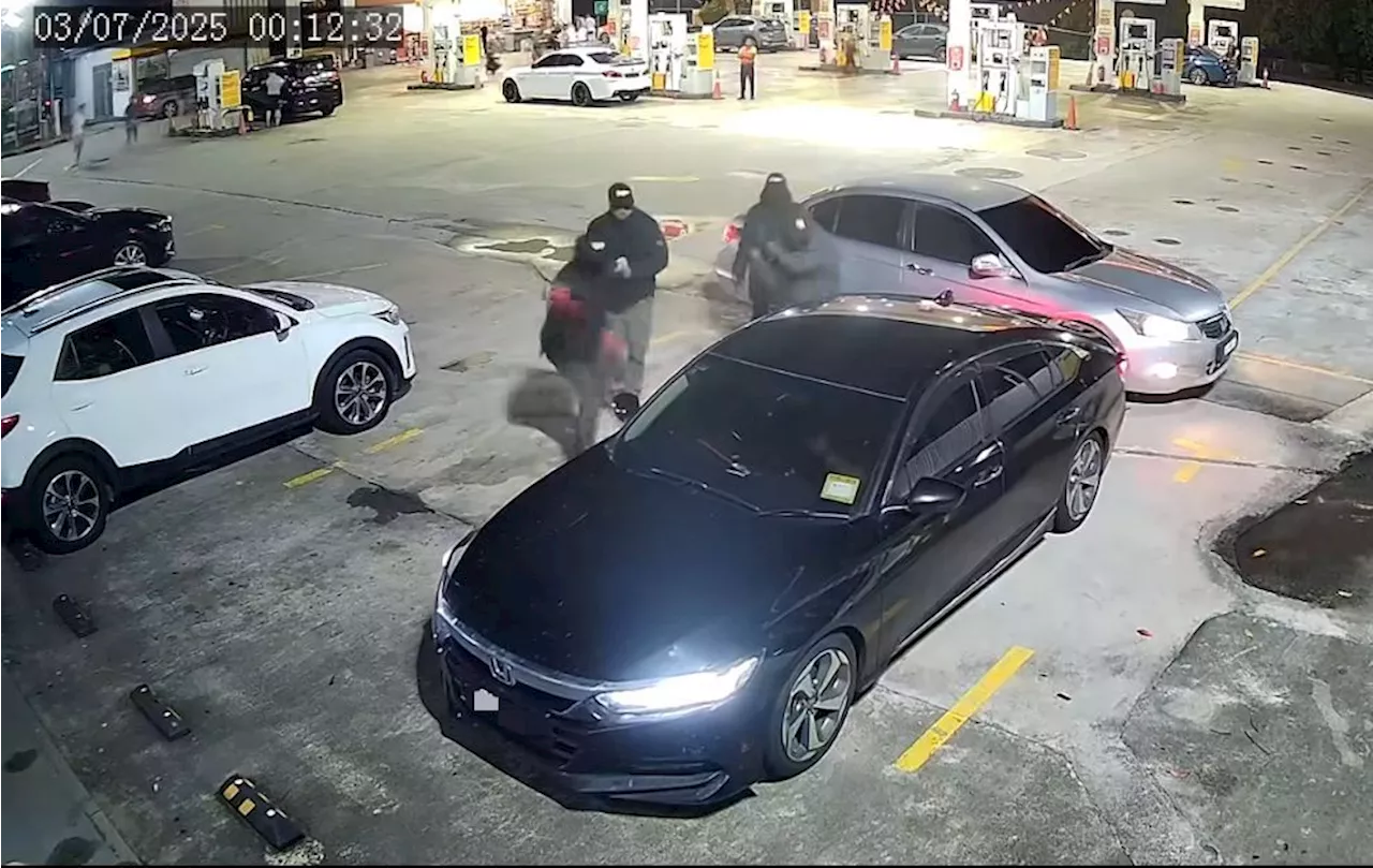 QuickCheck: Did a group of armed robbers turn tail and flee after being shot at?